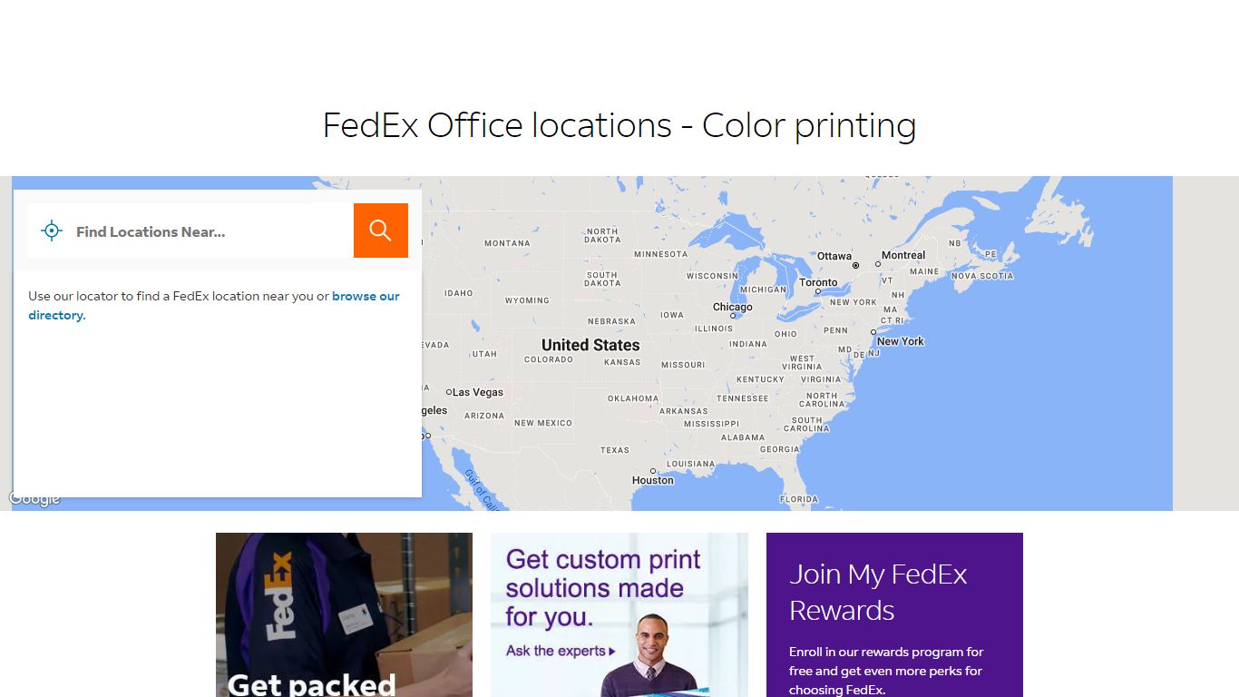 Color printing at FedEx Office